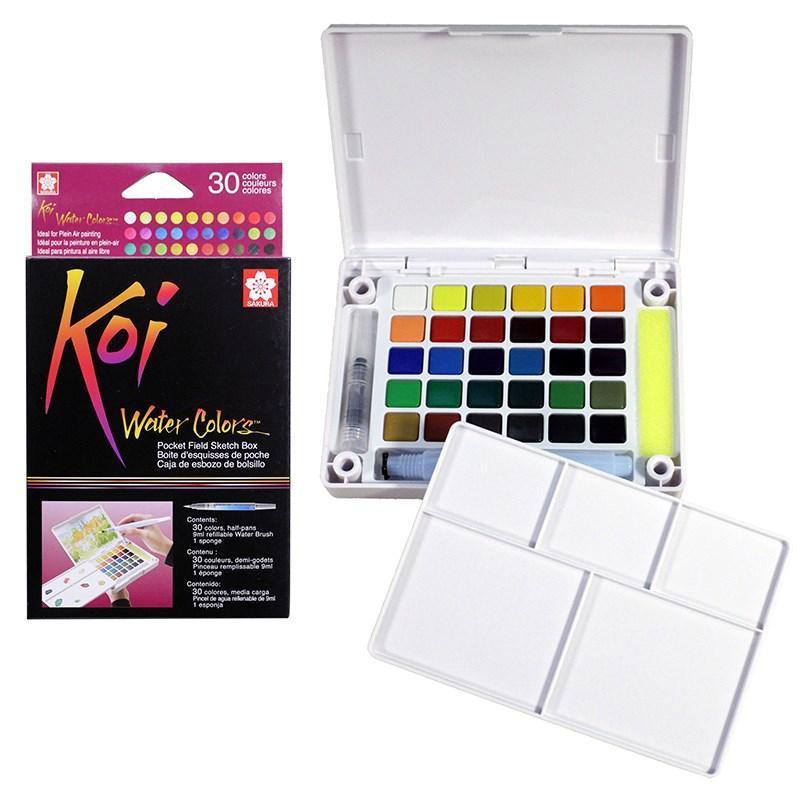 Màu nước Koi, Koi water color 30 màu