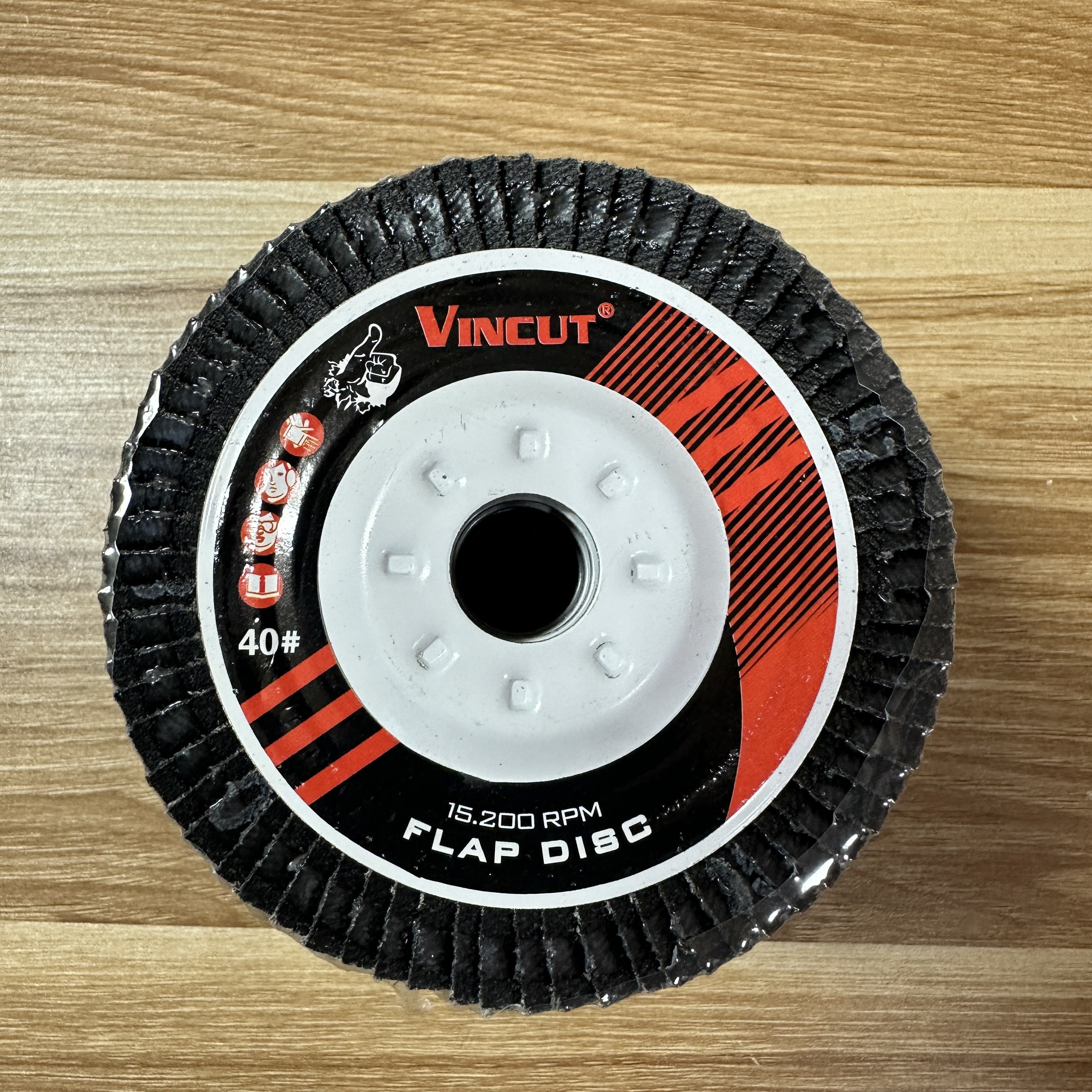 Nhám xếp ráp xếp đá xếp vincut a40 đường kính 100mm