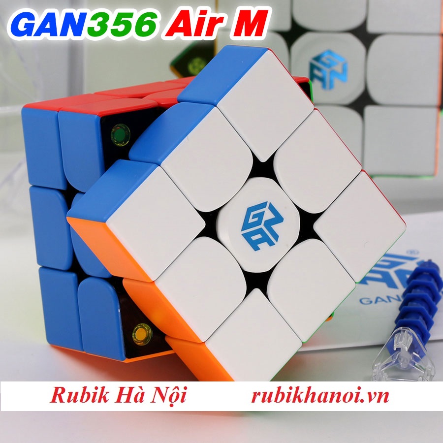 Rubik 3x3 Gan Air M 2021  Có Nam Châm Cao Cấp