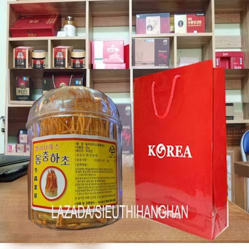 Đông Trùng Hạ Thảo Hàn Quốc hoa Hũ 45g