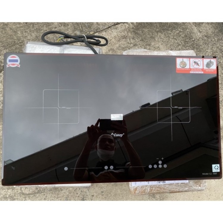 Bếp từ đôi canzy cz 888t ✅ công nghệ inverter mới nhhất - nhập khẩu thái lan - bh 3 năm