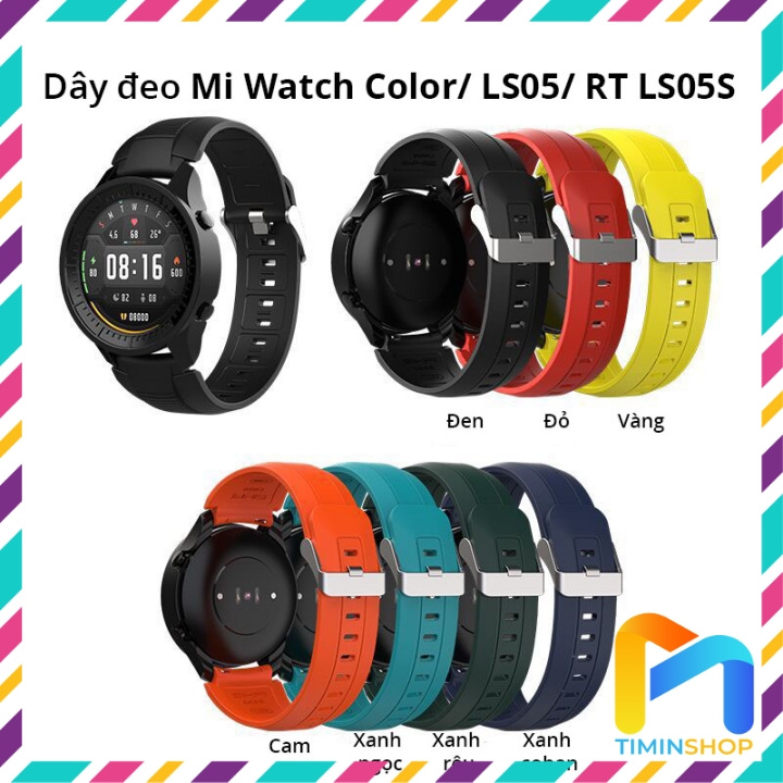 Dây đeo Xiaomi Mi Watch/ Watch S1/ S1 Active/ LS05/ RT LS05S/ LS02 - chính hãng SIKAI