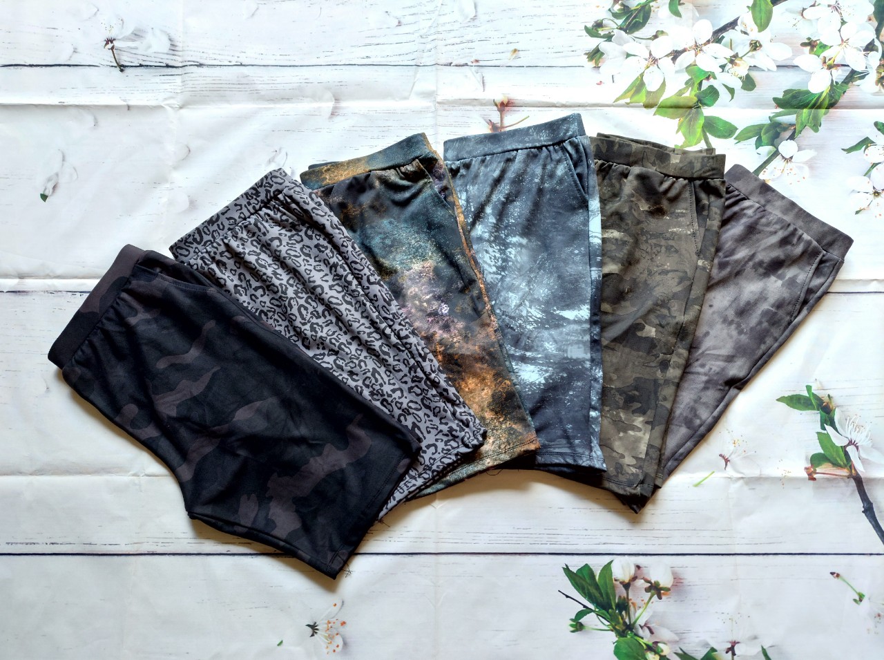 QUẦN THUN ÔM LEGGENG NGỐ NỮ  WOAT LOANG MÀU CO GIÃN 4 CHIỀU MÊM MÁT  3 CÁI 100K