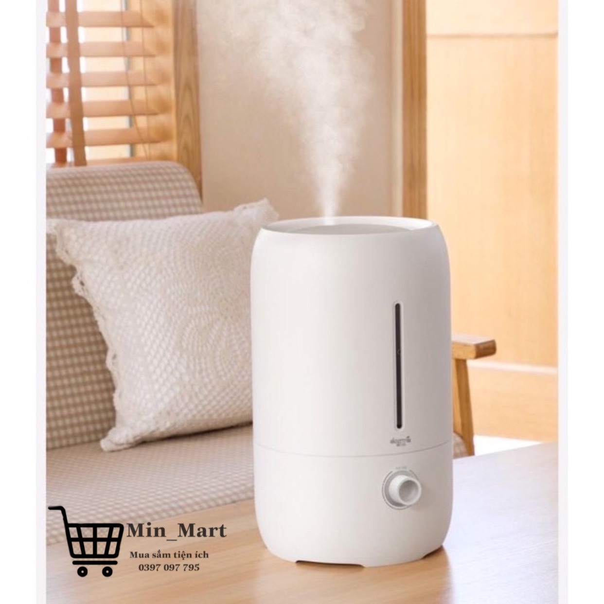Máy Phun Sương Tạo Ẩm F628 Khuyếch Tán Tinh Dầu 5L 3 Chế Độ Sương Mù Có Thể Điều Chỉnh, Hàng Chính Hãng, Bảo Hành Toàn Quốc, MIN_MART