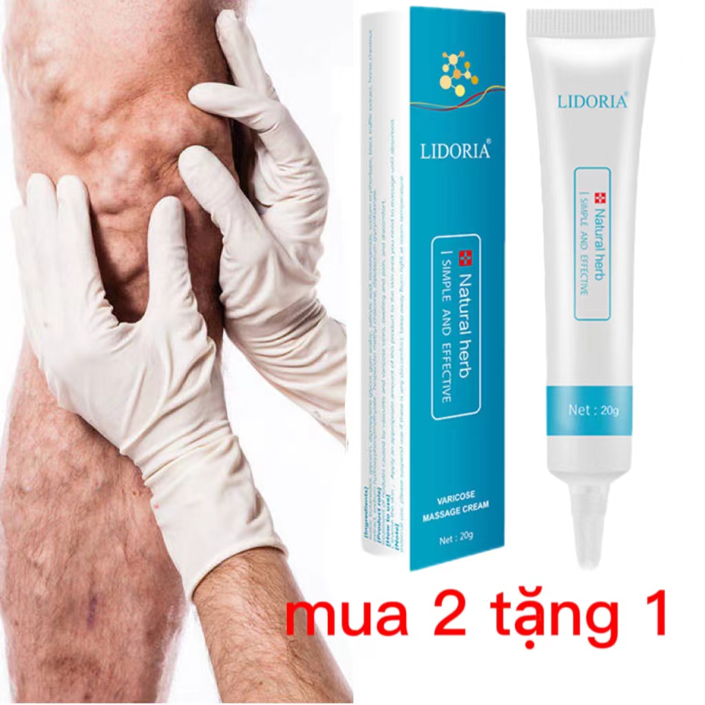Kem giãn tĩnh mạch Kem phục hồi da giãn tĩnh mạch Kem chống suy giãn tĩnh mạch, chăm sóc chân Thúc đẩy tuần hoàn máu Loại bỏ phù nề và sưng tấy