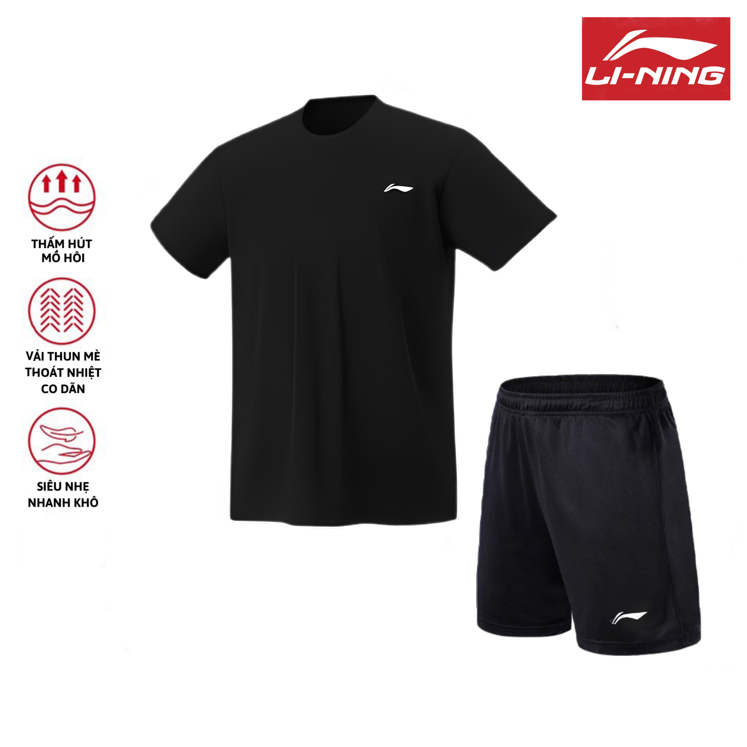 Quần Áo Cầu Lông Lining Chuyên Nghiệp Sử Dụng Trong Thi Đấu Cầu Lông T41