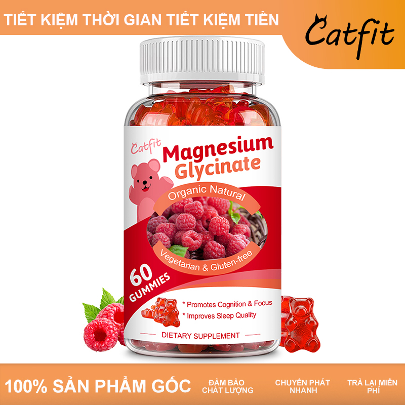 Magnesium glycinate 500 mg Dietary Supplement Health sleep booster bone