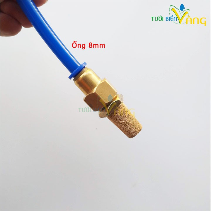2 cái lọc đồng đầu hút hệ thống phun sương nối ống phun sương 8mm