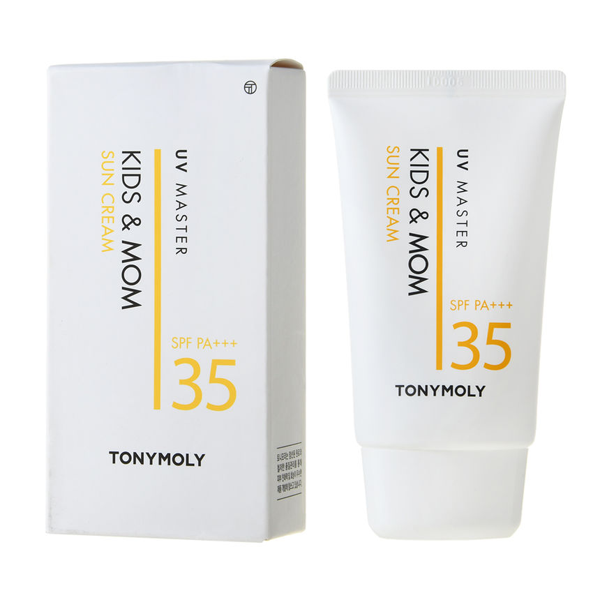 Kem chống nắng cho mẹ và bé dưỡng ẩm, mềm mịn da TonyMoly UV Master Kid & Mom Sun Cream 45ml