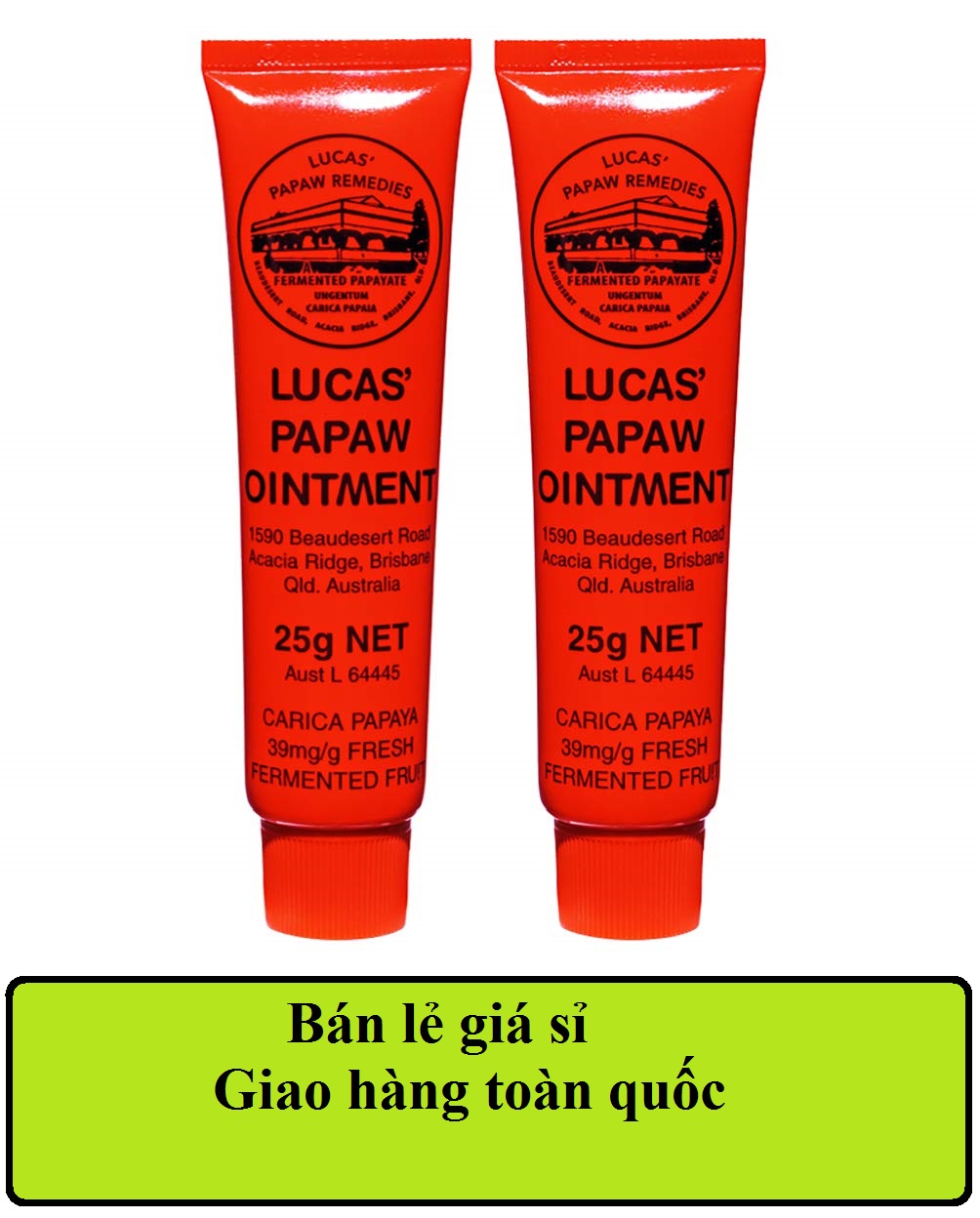 Son dưỡng môi đa năng Lucas Lucas Papaw Ointment