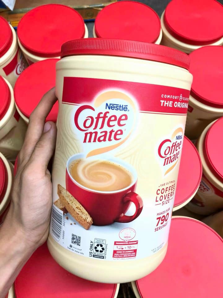 BỘT NESTLE COFFEE MATE THE ORIGINAL 1.5KG - BỘT KEM TẠO BÉO PHA CAFE MỸ