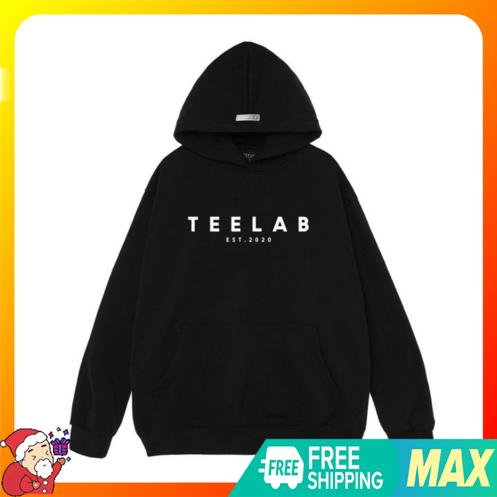 Áo hoodie nỉ ngoại dày dặn teelab collection