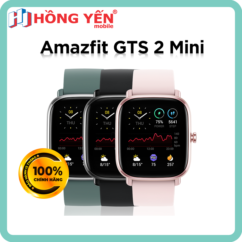 Đồng hồ thông minh Amazfit GTS 2 Mini - Hàng Chính Hãng
