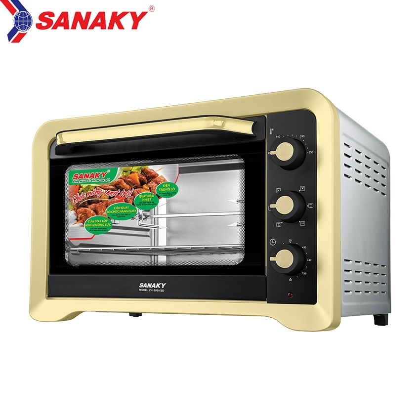 (CHỈ GIAO HCM) Lò nướng điện Sanaky 50 lít VH-509N2D (Inox)
