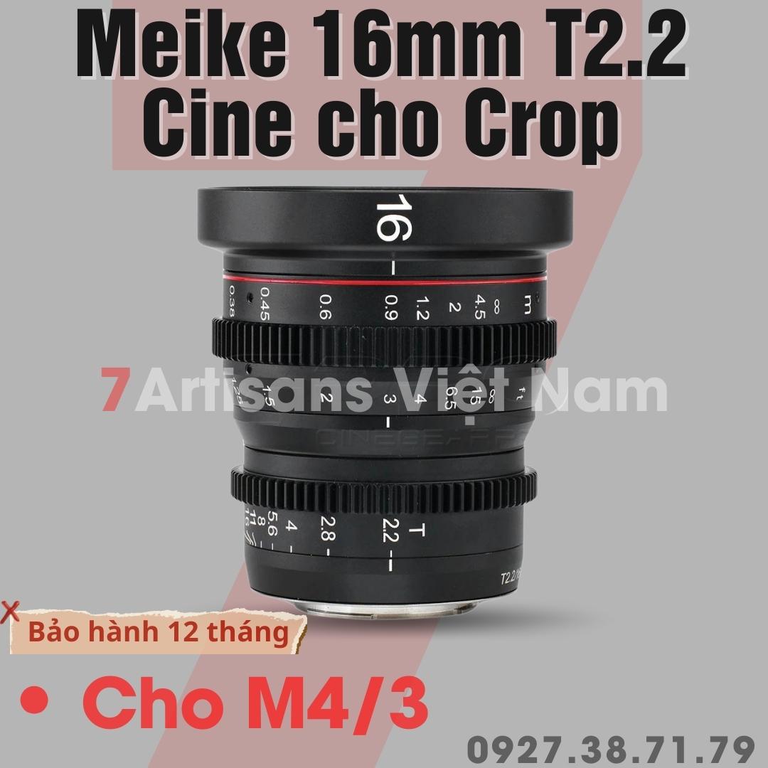 Ống Kính Cine Meike 16mm T2.2 - Wide Angle Cinema Lens