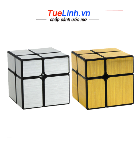 Khối rubik gương qiyi mirror 2x2 đồ chơi biến thể qiyi mirror
