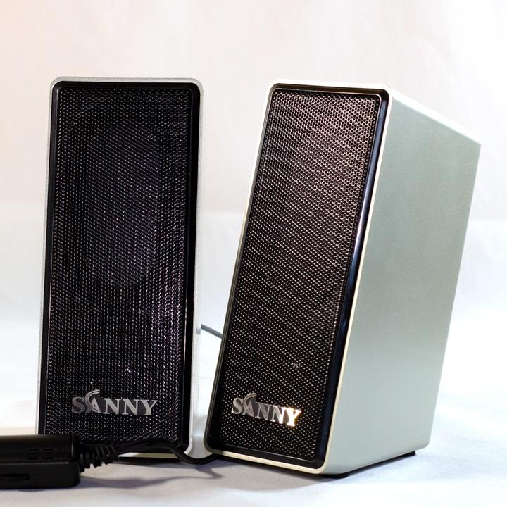 Loa vi tính 2.0 để bàn SANNY S06 Công Suất Lớn Dùng Cho Máy Vi Tính PC, Laptop, Tivi