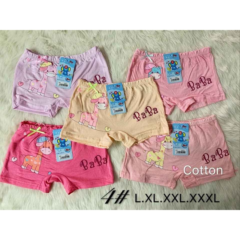 Set 10 quần đùi cotton mặc trong váy cho bé gái hình ngẫu nhiên 02