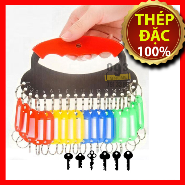 Móc Chìa Khóa Đa Năng Ví Đựng Chìa Khóa Hộp chìa khóa Móc Treo Kèm Thẻ Ghi Nhớ, Tay Cầm Giữ Chìa Khóa 18 cái 28 cái