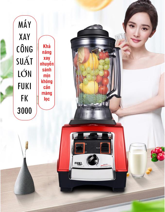 Máy xay sinh tố xay đậu nành công nghiệp Fuki 3000W