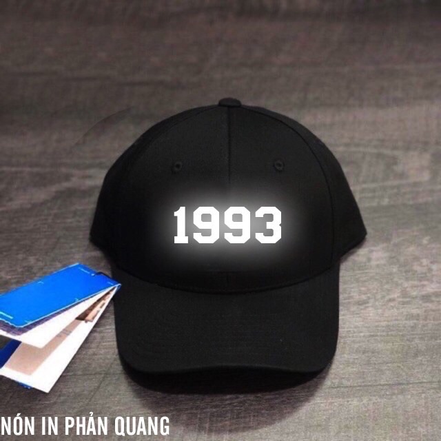Nón kết nón lưỡi trai phản quang in năm sinh chính mình ibx shop