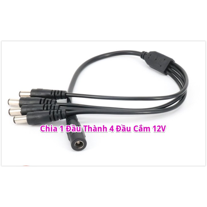 Jack chia 1 đầu dc thành 4 đầu