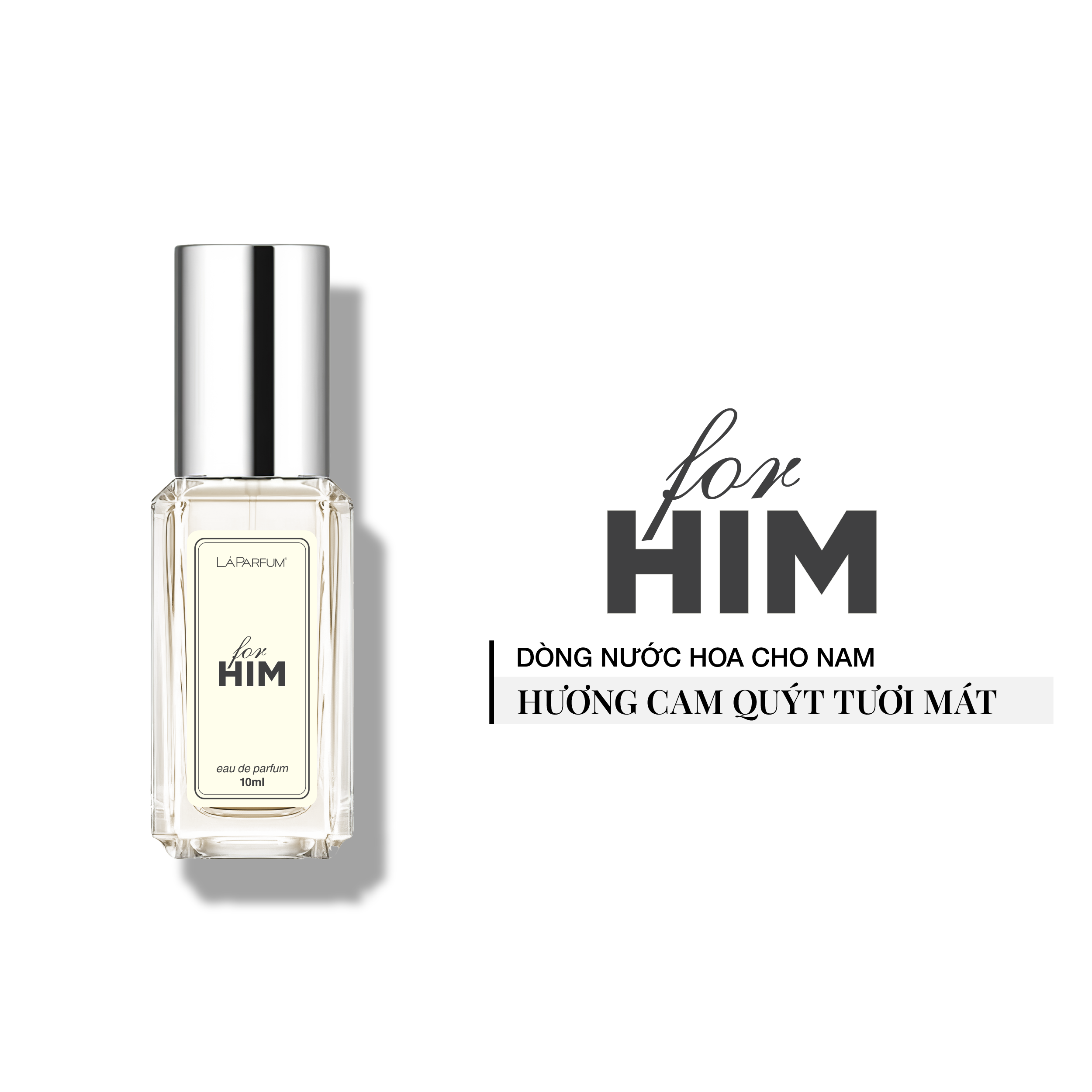 Nước hoa nam LÁ PARFUM For Him 10ml