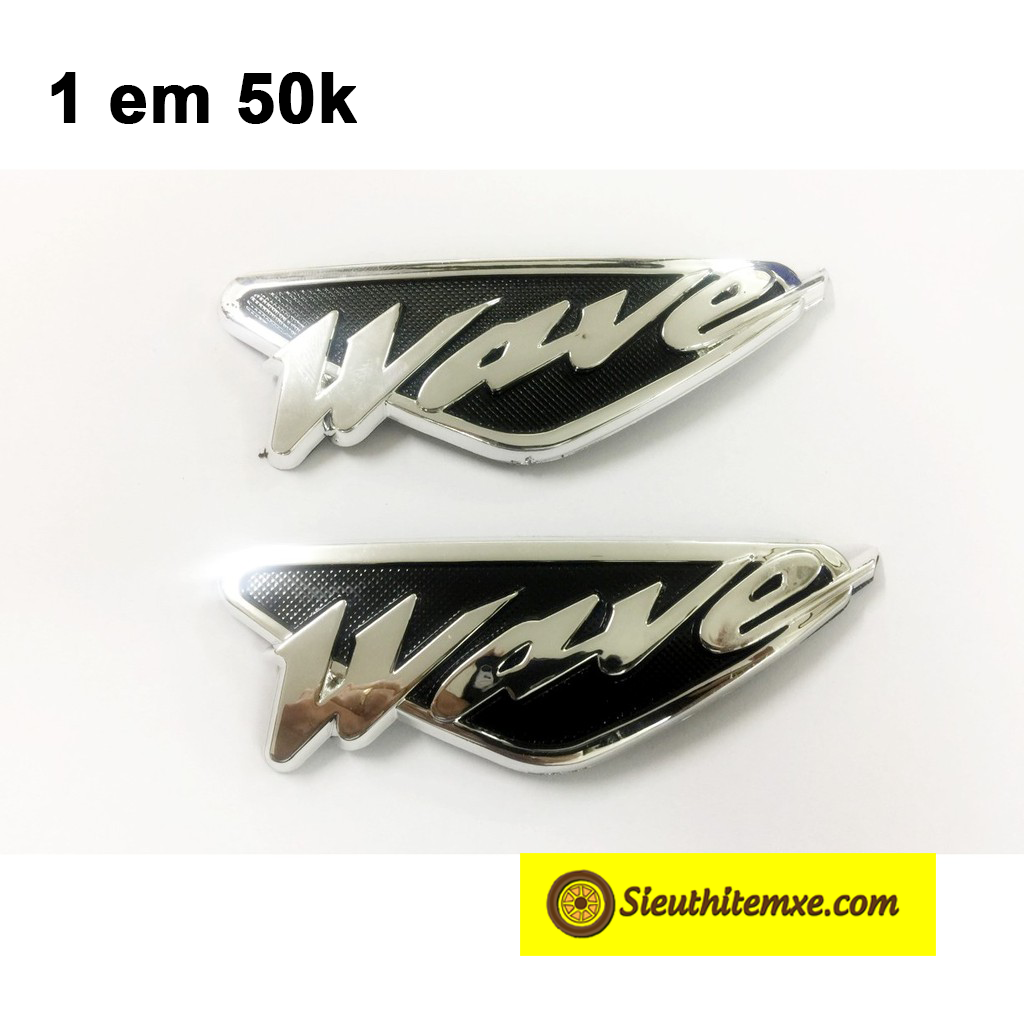 Tem mặt nạ xe wave thái hàng zin cực nét, siêu bền - sieuthitemxe.com