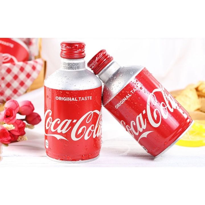 1 lon nước ngọt coca cola chai nhôm nắp vặn 300ml