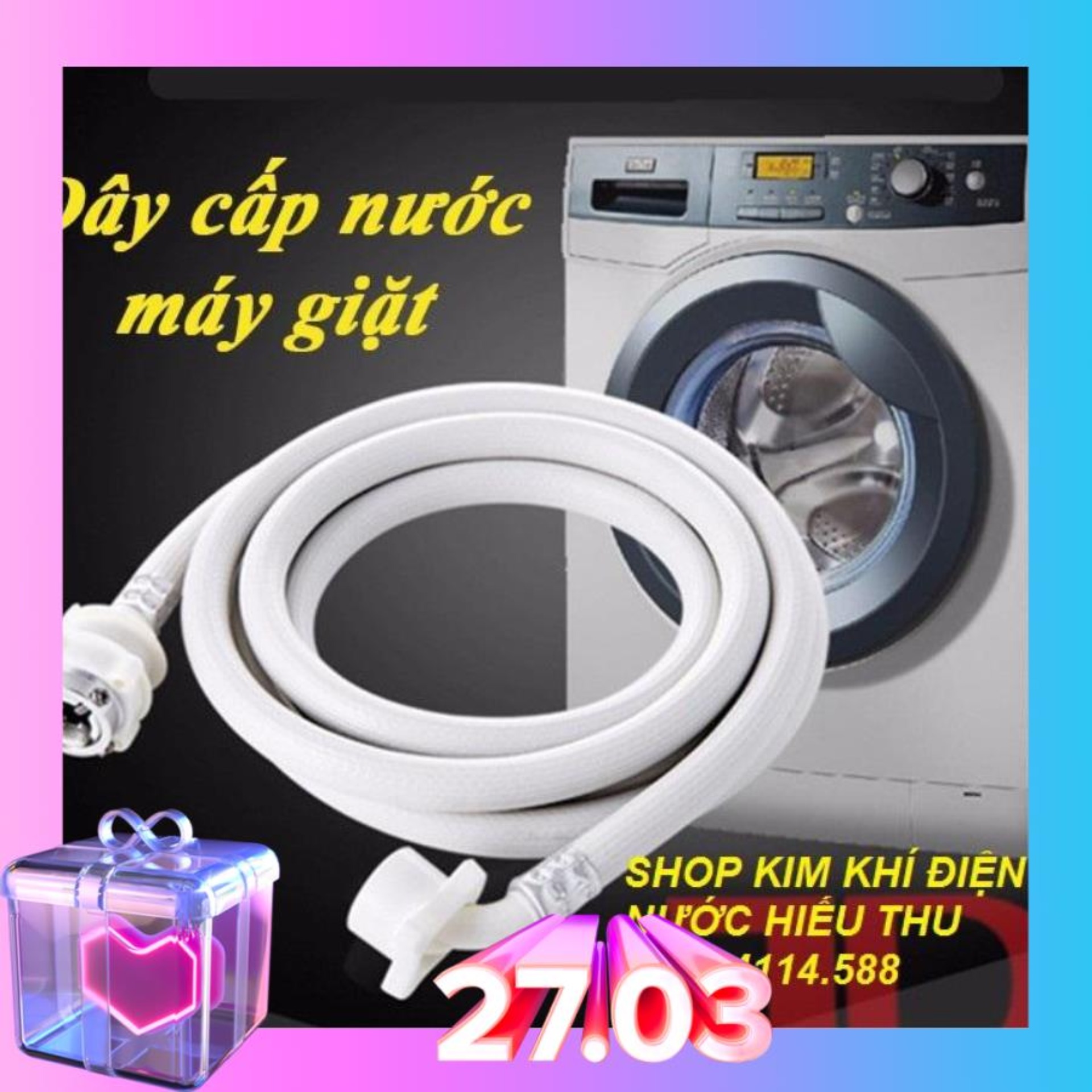 Dây cấp nước máy giặt đa năng