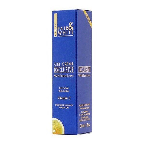 Kem dưỡng trắng Fair & White Exclusive Whitenizer Gel Creame Vitamin c 30ml Ouibeaute, cam kết hàng đúng mô tả, chất lượng đảm bảo an toàn đến sức khỏe người sử dụng