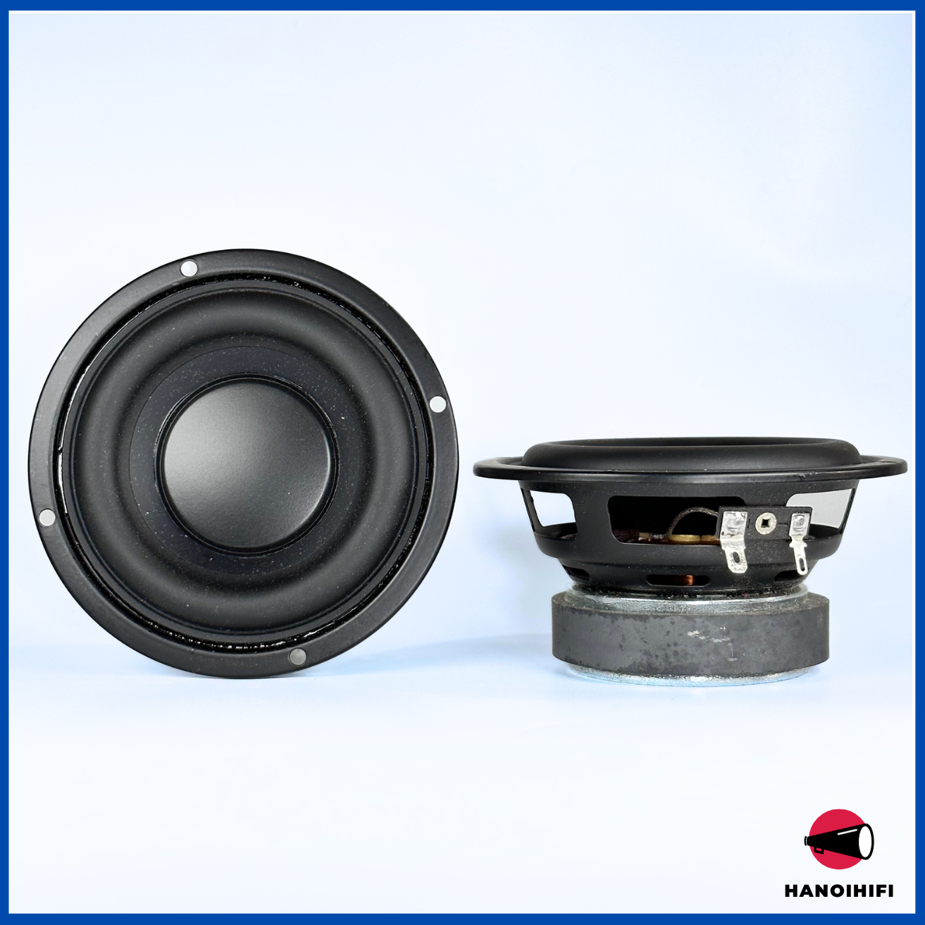 Loa siêu trầm, loa mid bass 4 inch 4 ohm 30W chế loa bluetooth, loa máy tính, loa ô tô