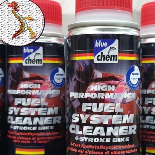 Dung dịch vệ sinh kim phun buồng đốt bluechem fuel system cleaner 50ml, vệ sinh họng xăng với bluechem 50ml--