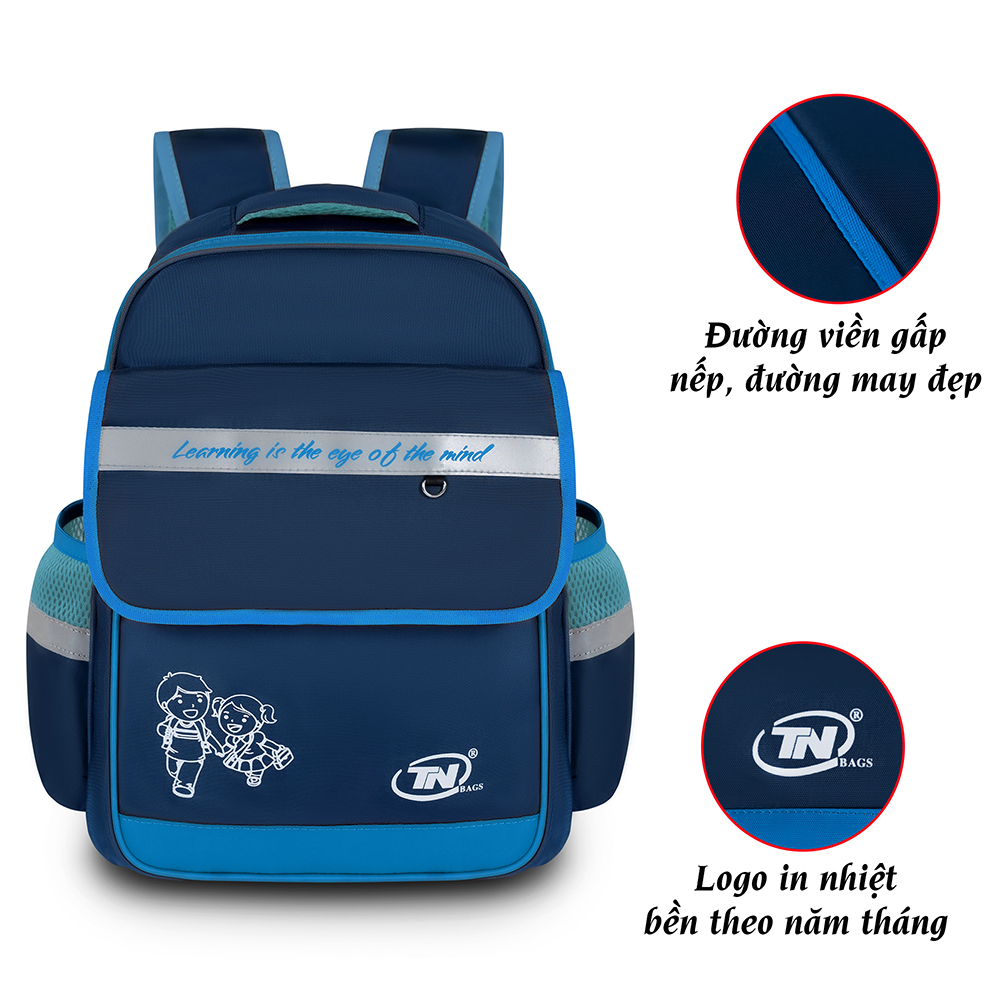 Balo học sinh cấp 1, balo bé trai tiểu học TN Bags TN.B 3014 balo siêu nhẹ giá rẻ