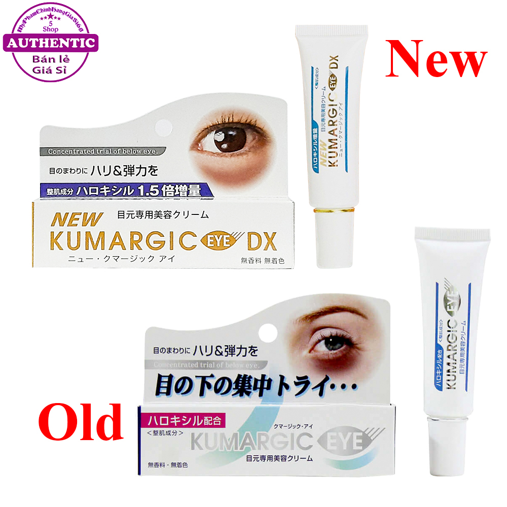 Kem mắt Kumargic giảm quầng thâm nếp nhăn bọng mắt - Nhật