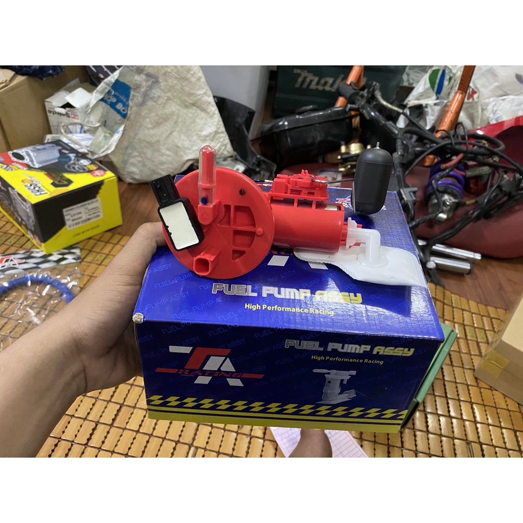 Bơm xăng độ và ống xăng lớn TA cho Ex150