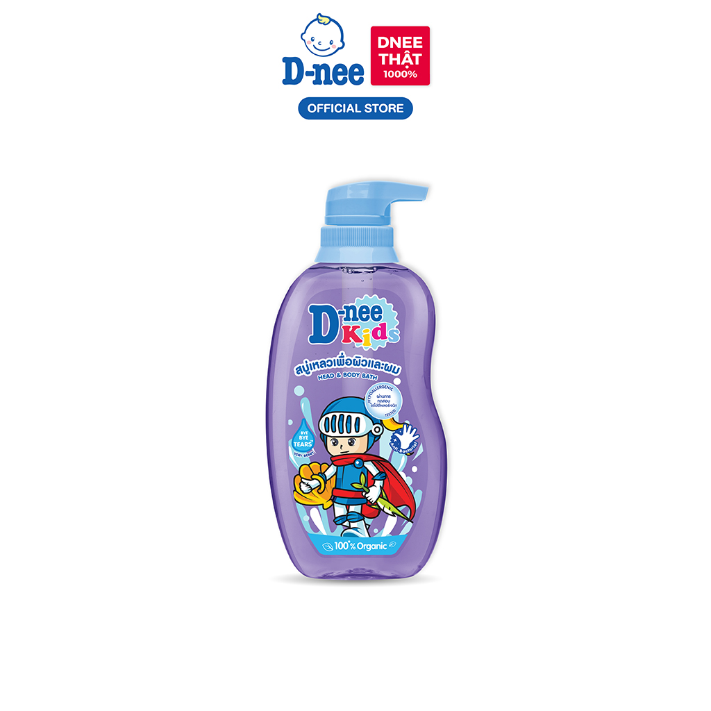 Tắm gội toàn thân trẻ em (>3 tuổi) D-nee 400 ML - Very Berry