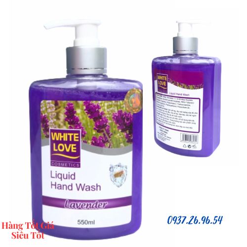 Nước rửa tay cao cấp White Love 550ml