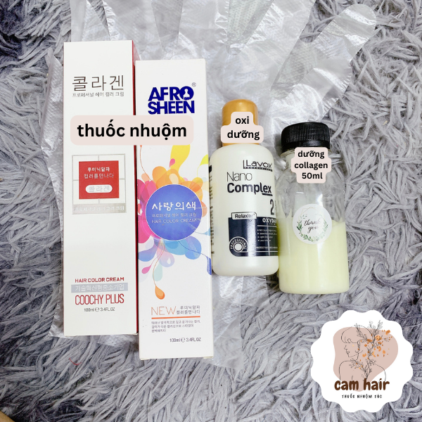 Thuốc Nhuộm Tóc Đỏ Dịuu Nhuộm Tại Nhà