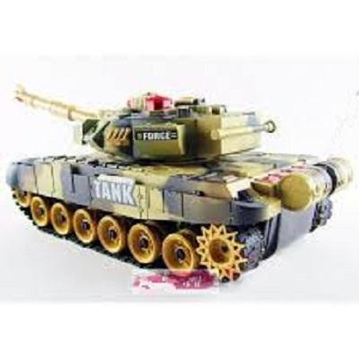 (GIẢM GIÁ 50%) Đồ chơi xe tăng điều khiển dùng pin sạc 7.2v chạy bằng xích cao cấp phát nhạc có đèn kích thước 48x18x21cm siêu bền dành cho bé trai trên 3 tuổi, do choi xe tang dieu khien dung pin sac chay bang xich cao cap