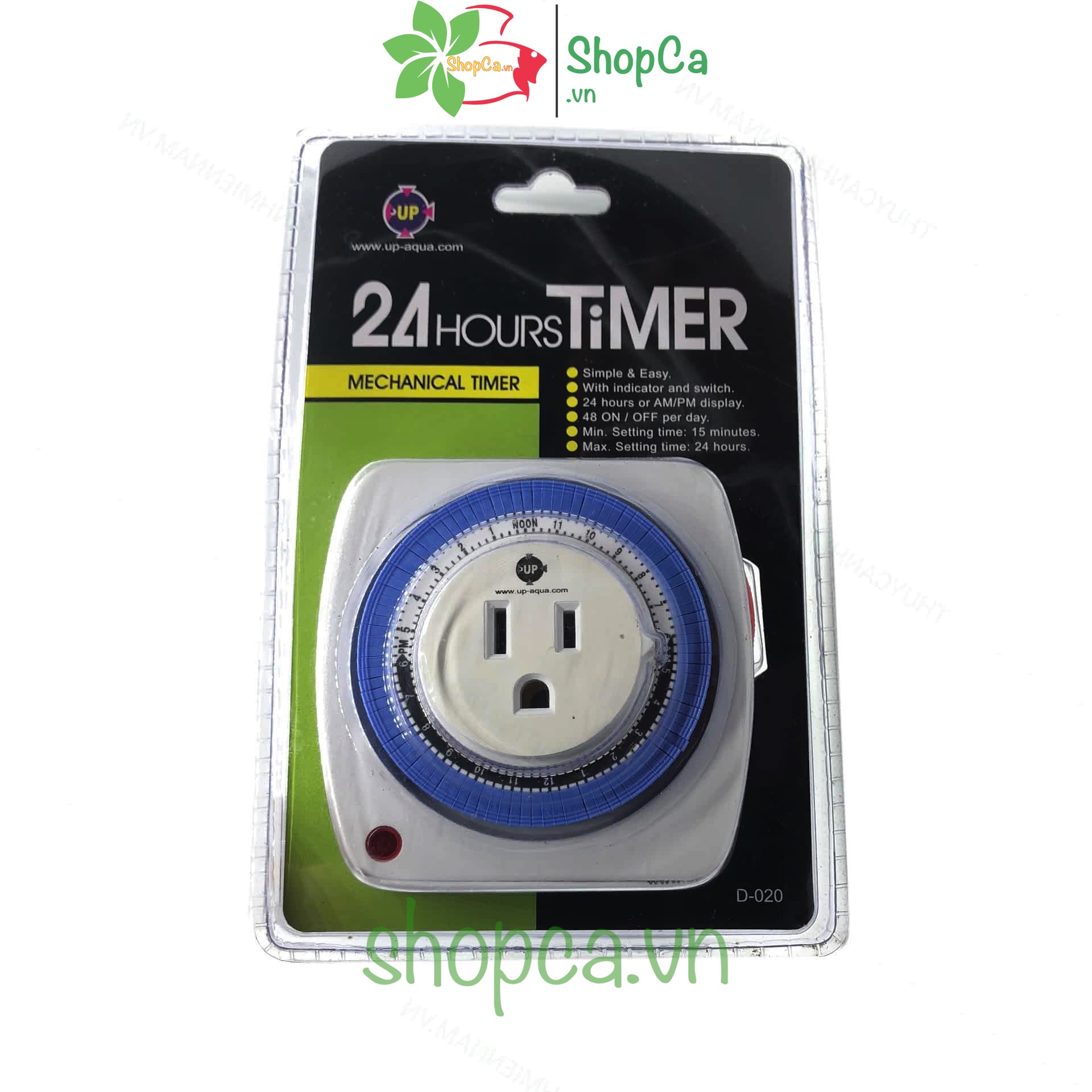Ổ cắm hẹn giờ cơ aqua, rất bền, bảo hành 6 tháng