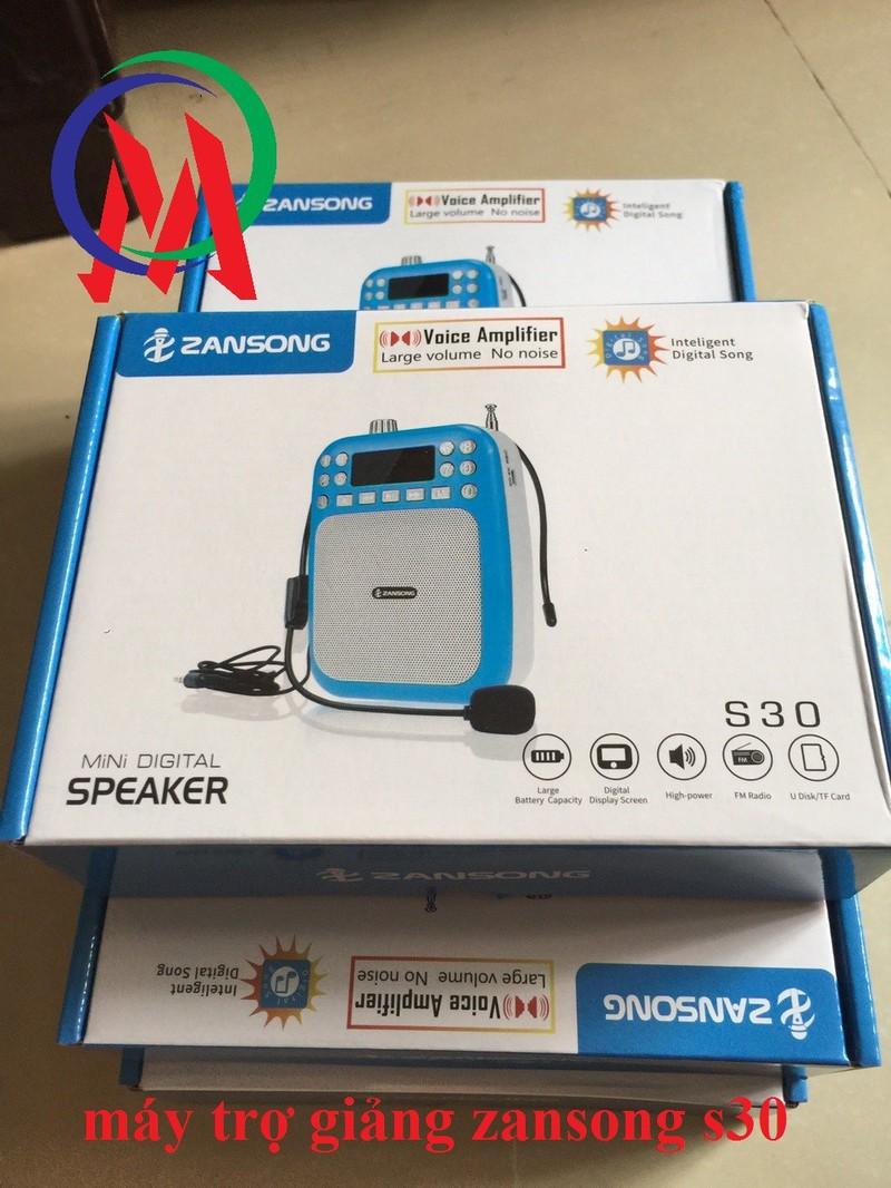 Máy trợ giảng + tặng kèm bộ sạc và tai nghe 179/s30 tích hợp đài fm máy nghe nhạc