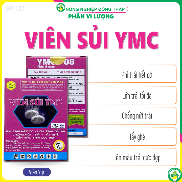 VIÊN SỦI YMC (viên 7gr)
