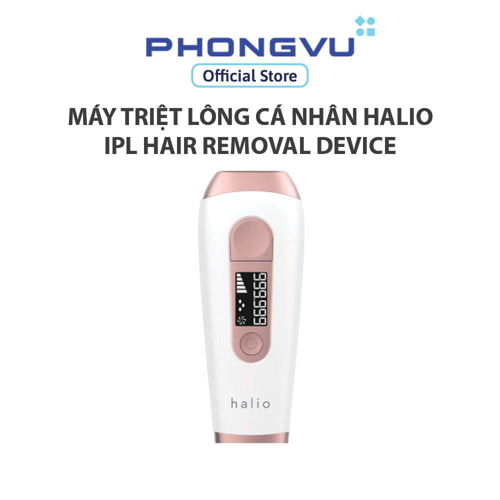 Máy triệt lông cá nhân Halio IPL Hair Removal Device - Bảo hành 12 tháng