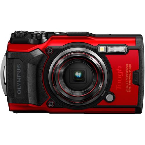 Máy ảnh olympus stylus tough tg-6 đỏ