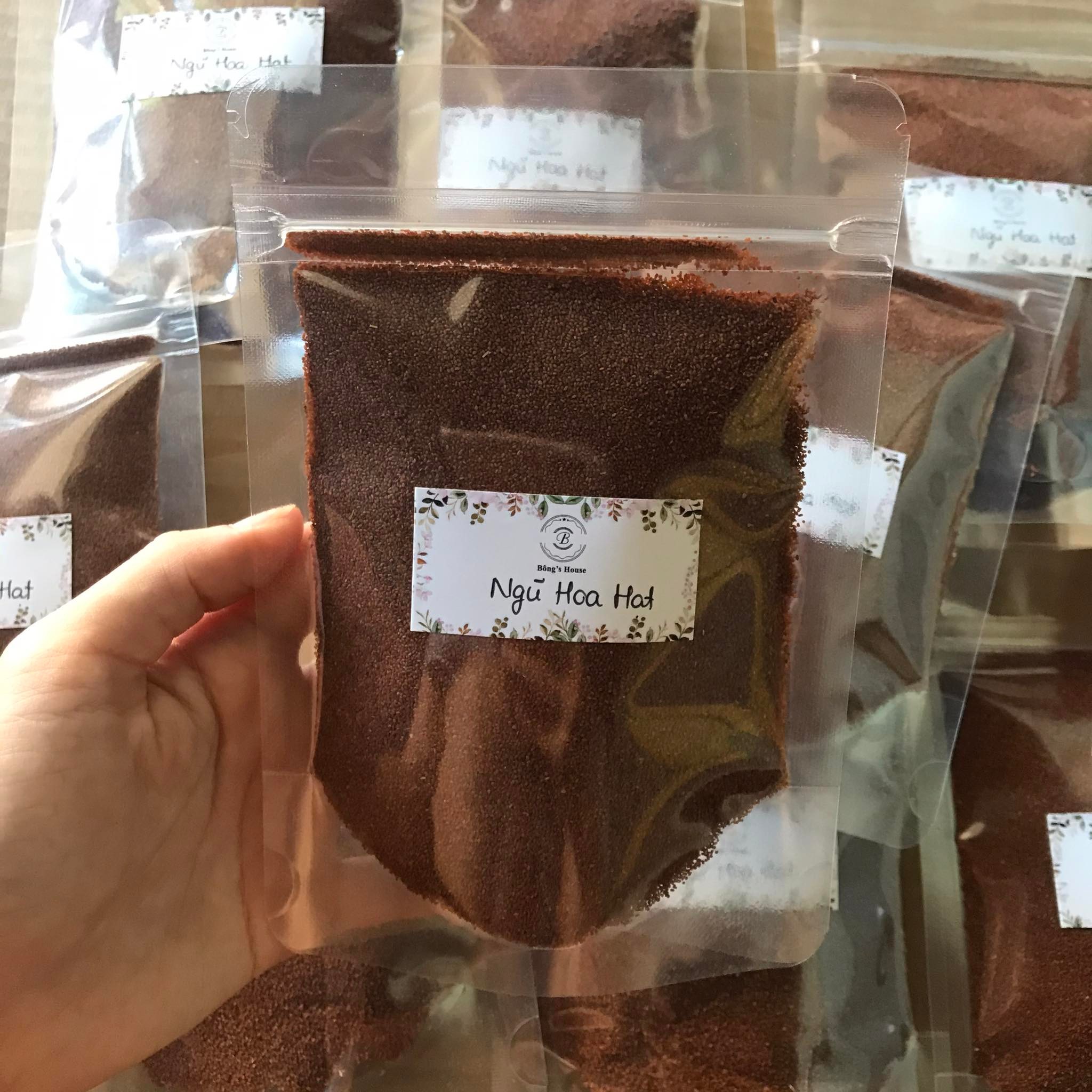 100g Ngũ hoa hạt sạch nguyên chất dùng đắp mặt nạ
