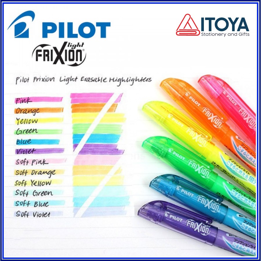 Bút Highlight Xóa Được Pilot Frixion Light