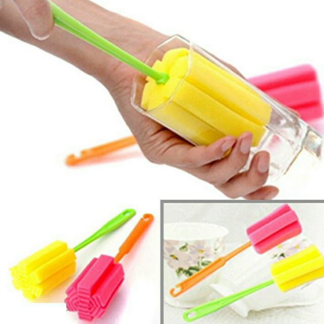 Dụng cụ cọ rửa cốc chén ly, cọ bình sữa