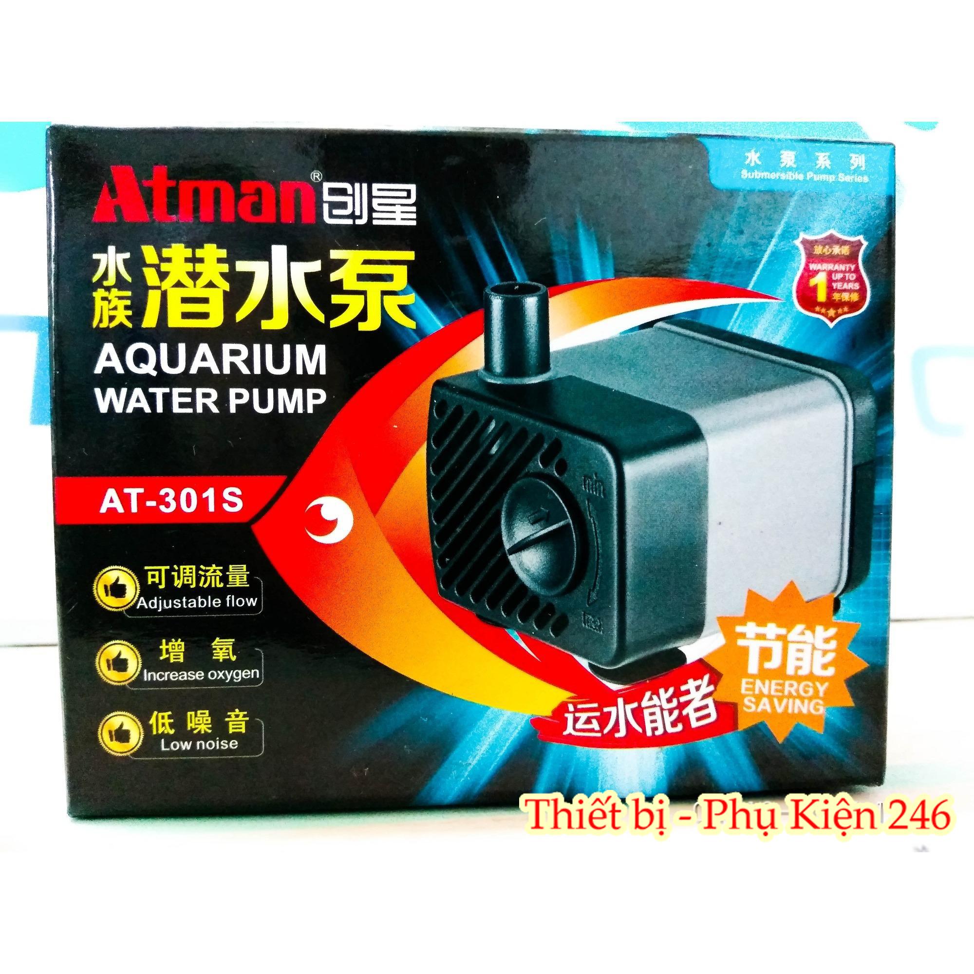 Atman at-301s máy bơm nước bể cá atman301 hồ cá cảnh atman301s