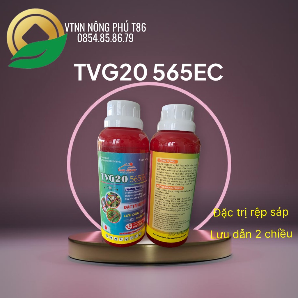 Thuốc trừ sâu tvg20 565ec - siêu diệt rầy rệp - vtnn nông phú t86